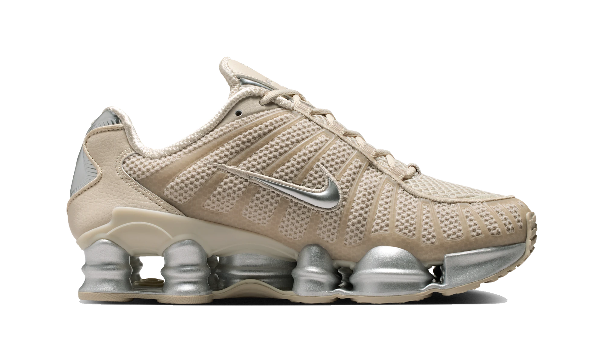 Nike Shox TL Cream Metallic Silver