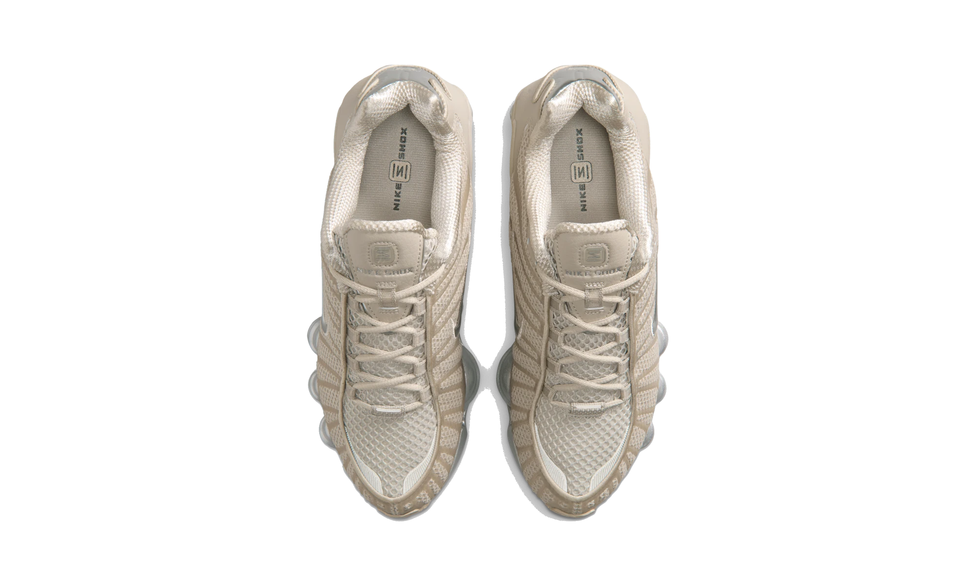 Nike Shox TL Cream Metallic Silver