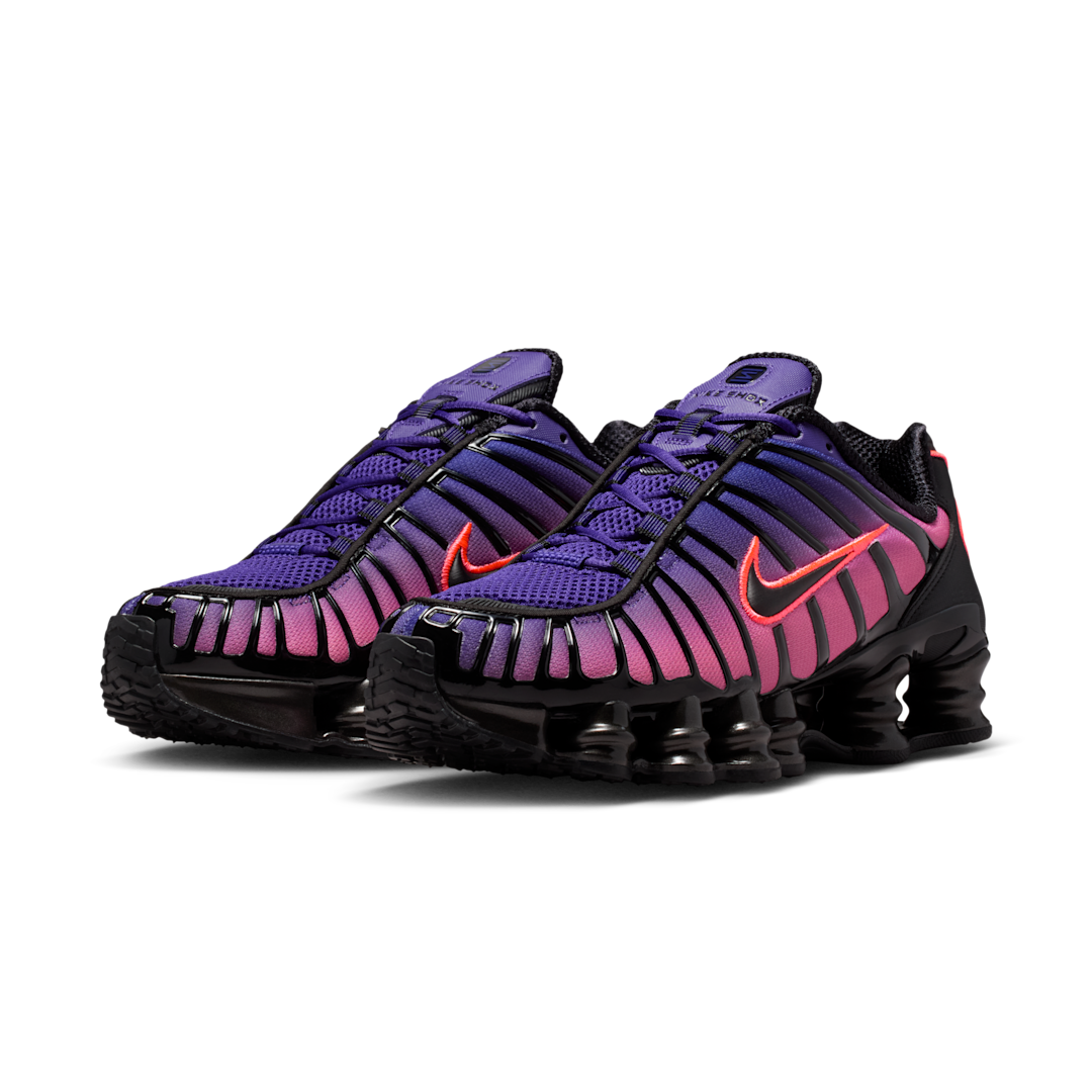 Nike Shox TL Fade Court Purple Hot Lava