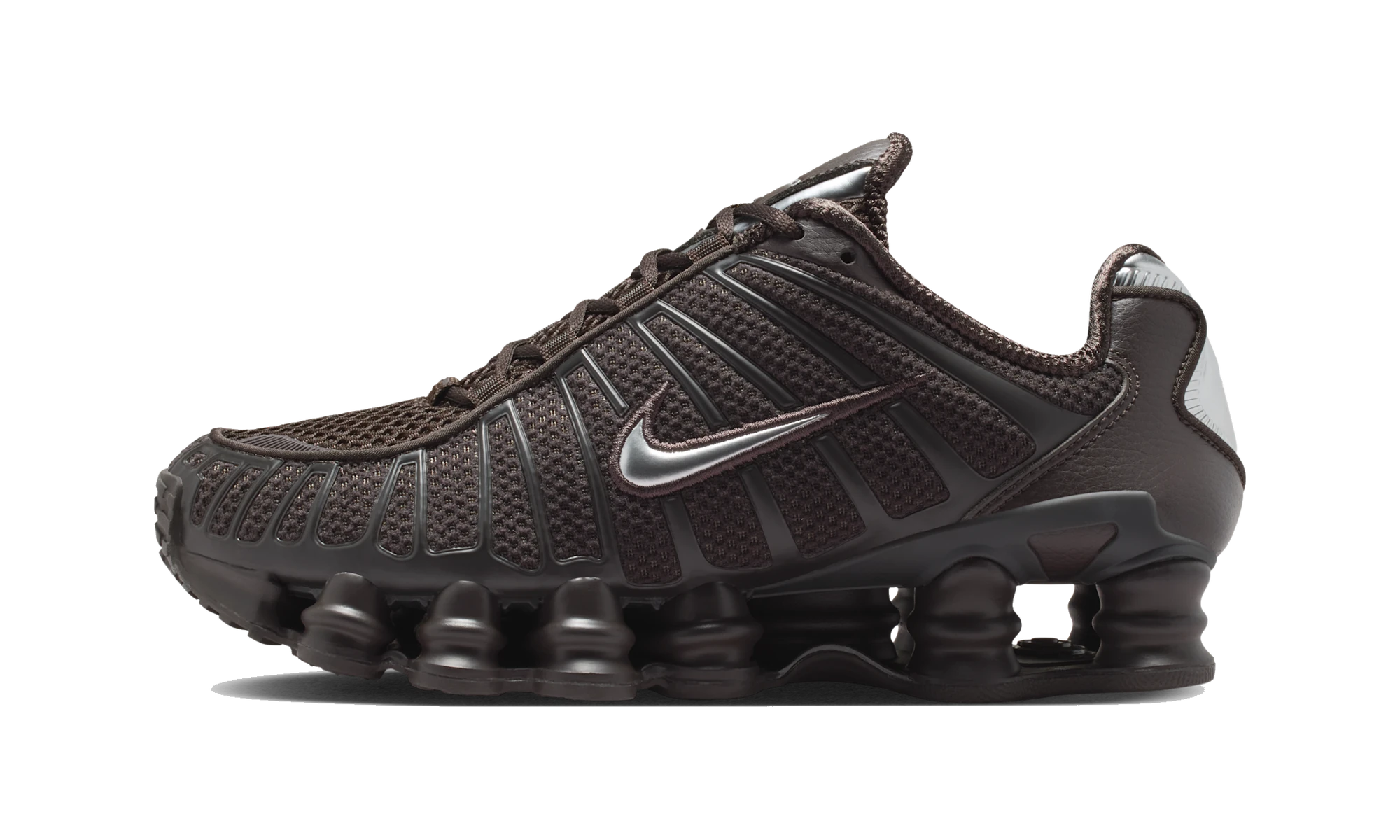 Nike Shox TL Velvet Brown Metallic Silver