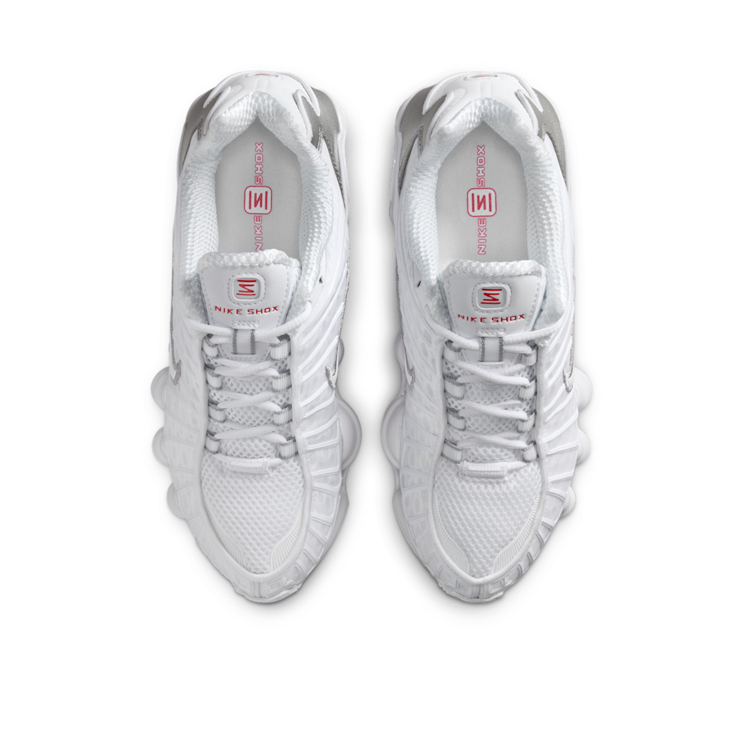 Nike Shox TL White Metallic Silver, White/Metallic Silver/Max Orange/White (IO4645-100)