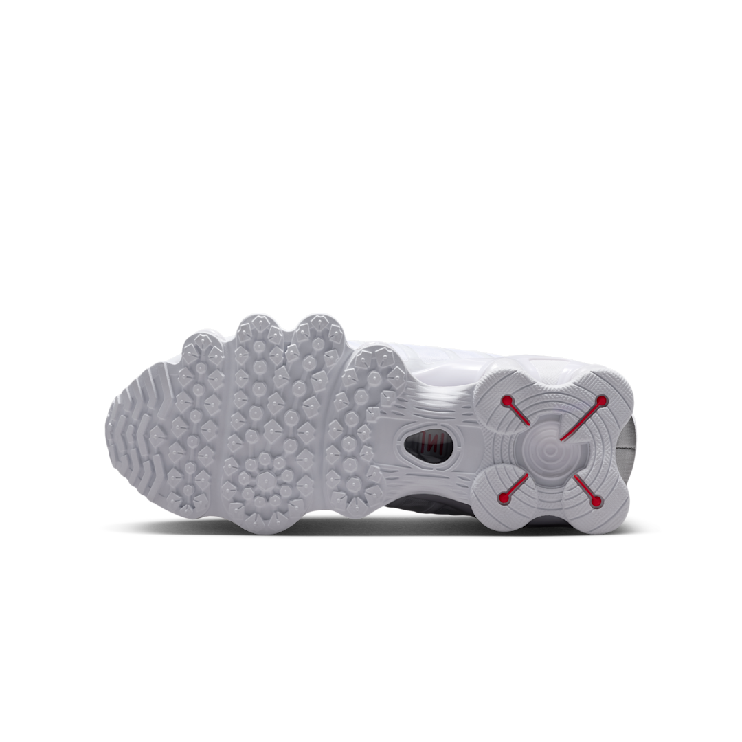 Nike Shox TL White Metallic Silver, White/Metallic Silver/Max Orange/White (IO4645-100)