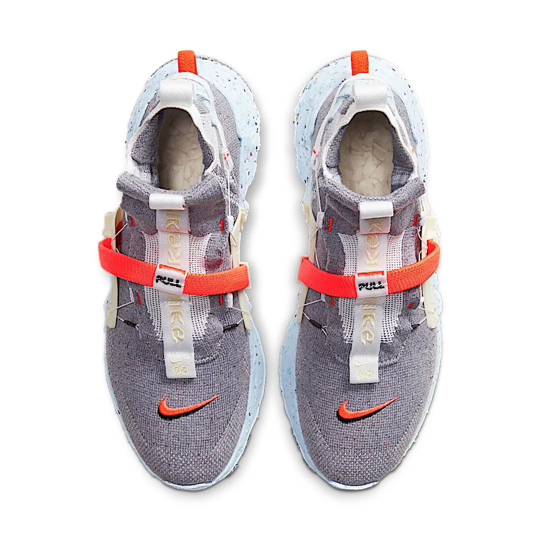 Nike Space Hippie 03 Vast Grey Hyper Crimson, Vast Grey/Hyper Crimson-White-Ice Blue (CQ3989-001)