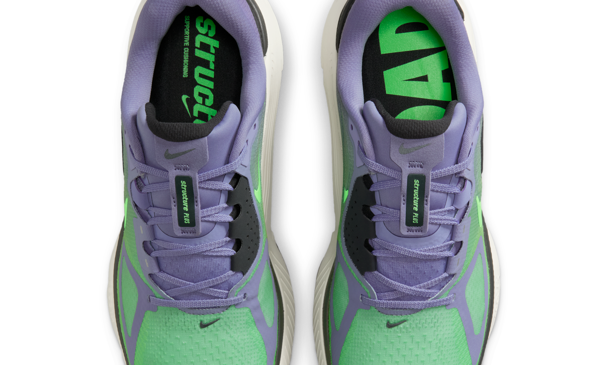 Nike Structure Plus Iron Purple Voltage Green