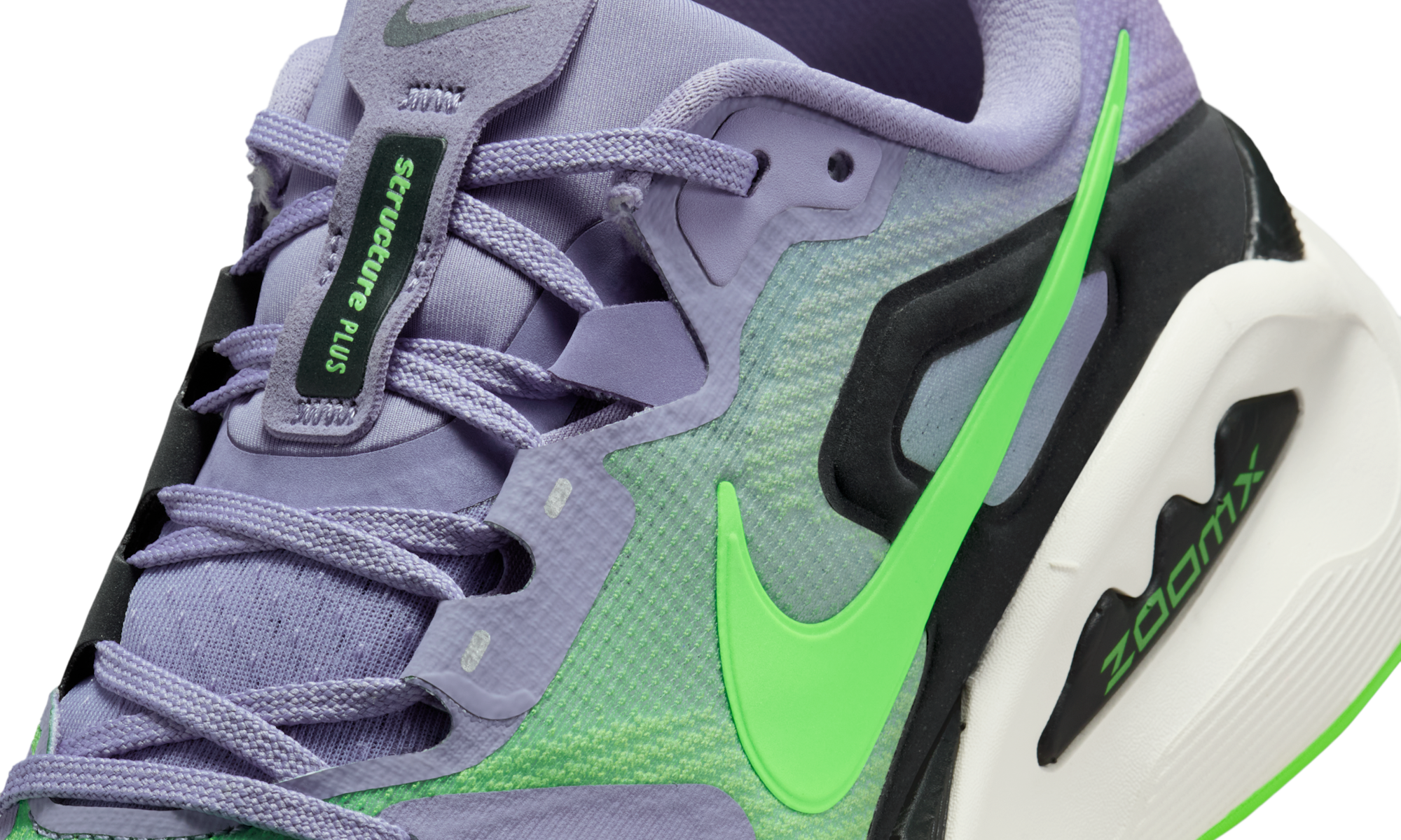 Nike Structure Plus Iron Purple Voltage Green