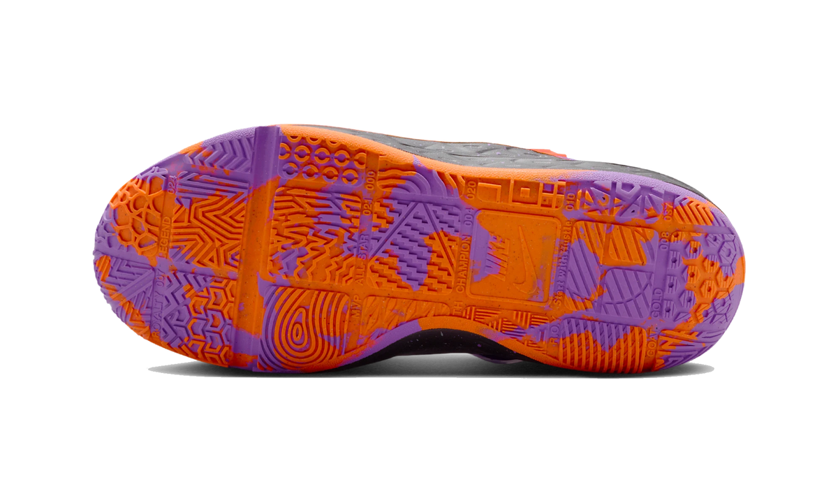 Nike Team Hustle D 12 Bright Violet Total Orange
