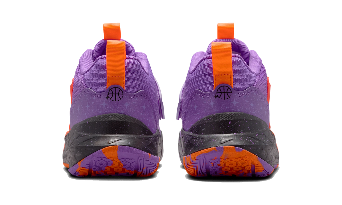 Nike Team Hustle D 12 Bright Violet Total Orange