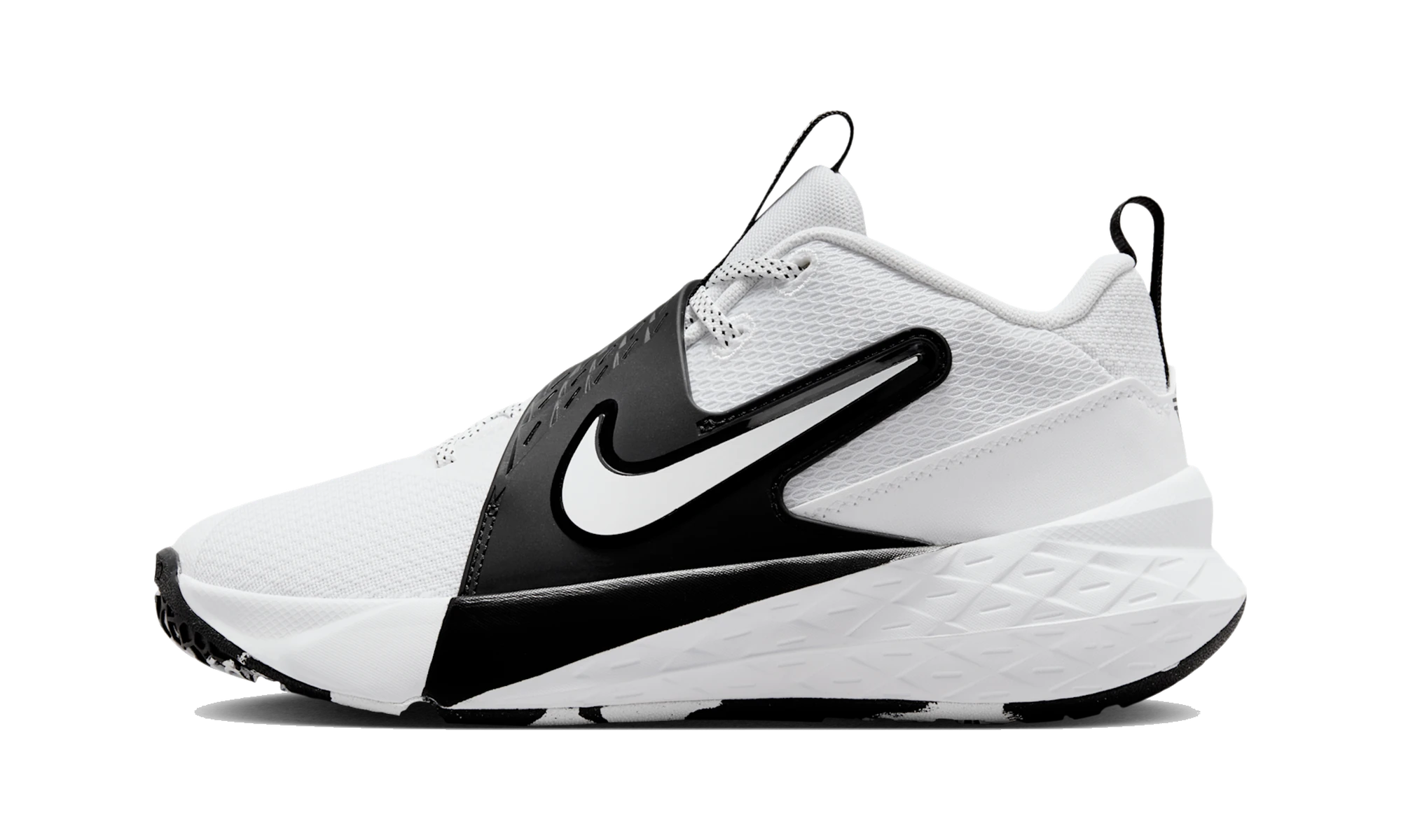 Nike Team Hustle D 12 White Black