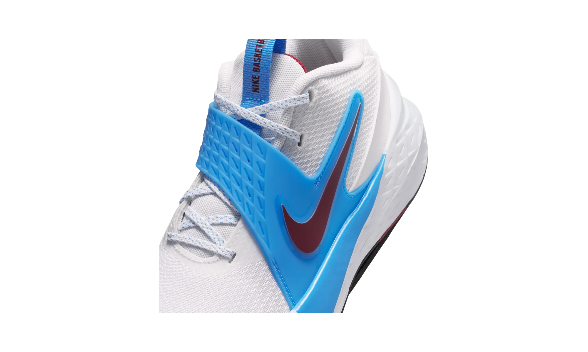 Nike Team Hustle D 12 White University Blue Black Team Red