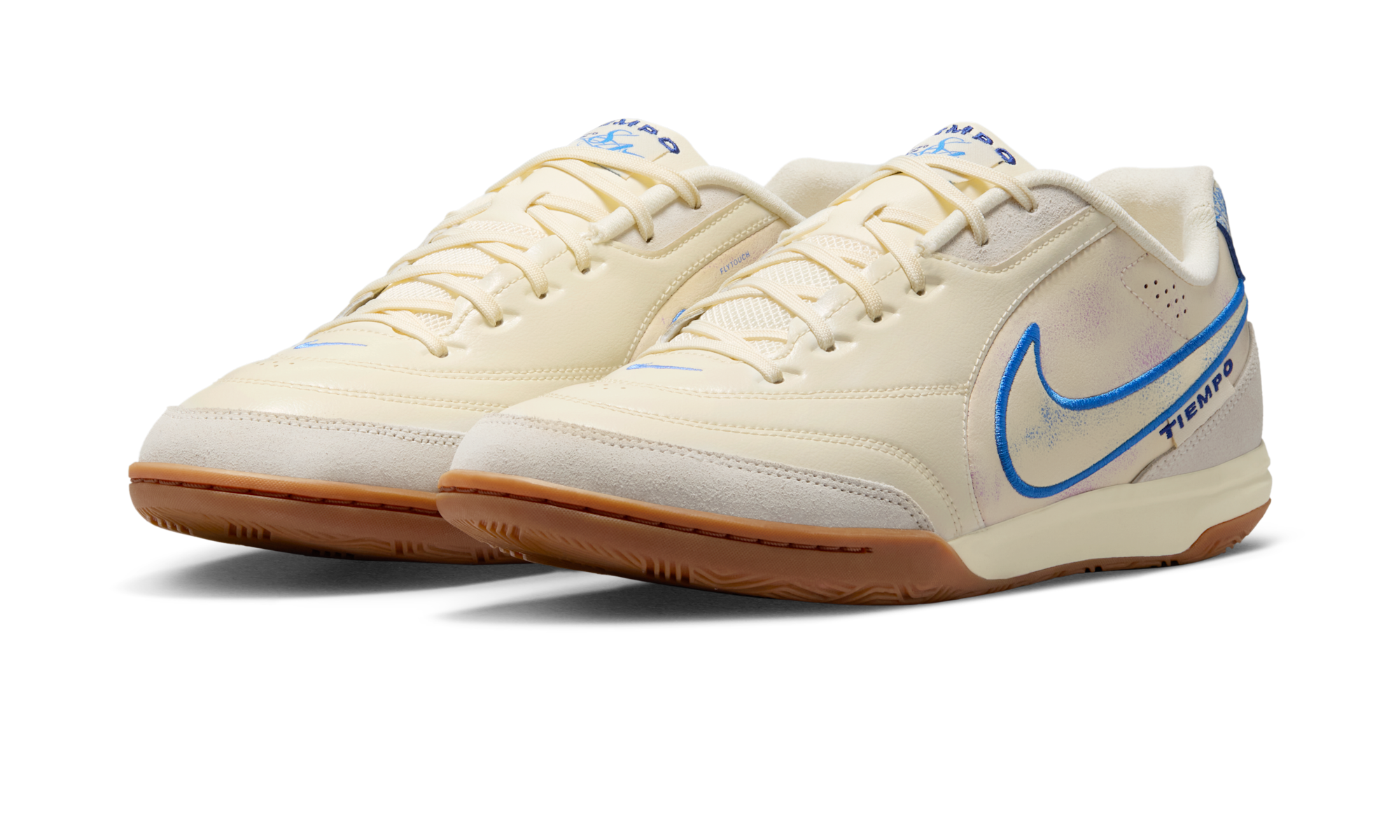 Nike Tiempo Streetgato Premium Coconut Milk Blue Crystal