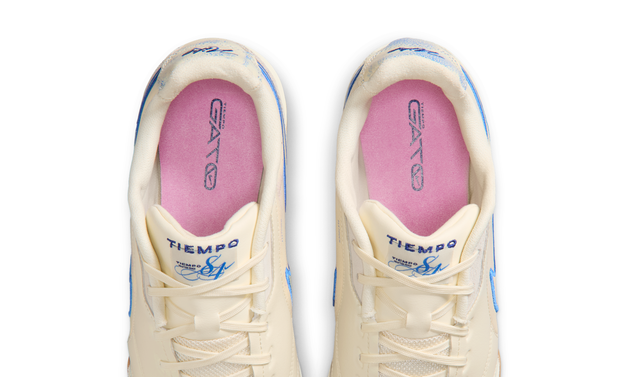 Nike Tiempo Streetgato Premium Coconut Milk Blue Crystal