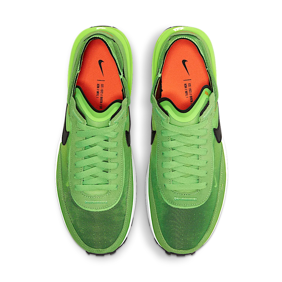 Nike Waffle One Electric Green, Mean Green/Hyper Crimson-Black (DA7995-300)