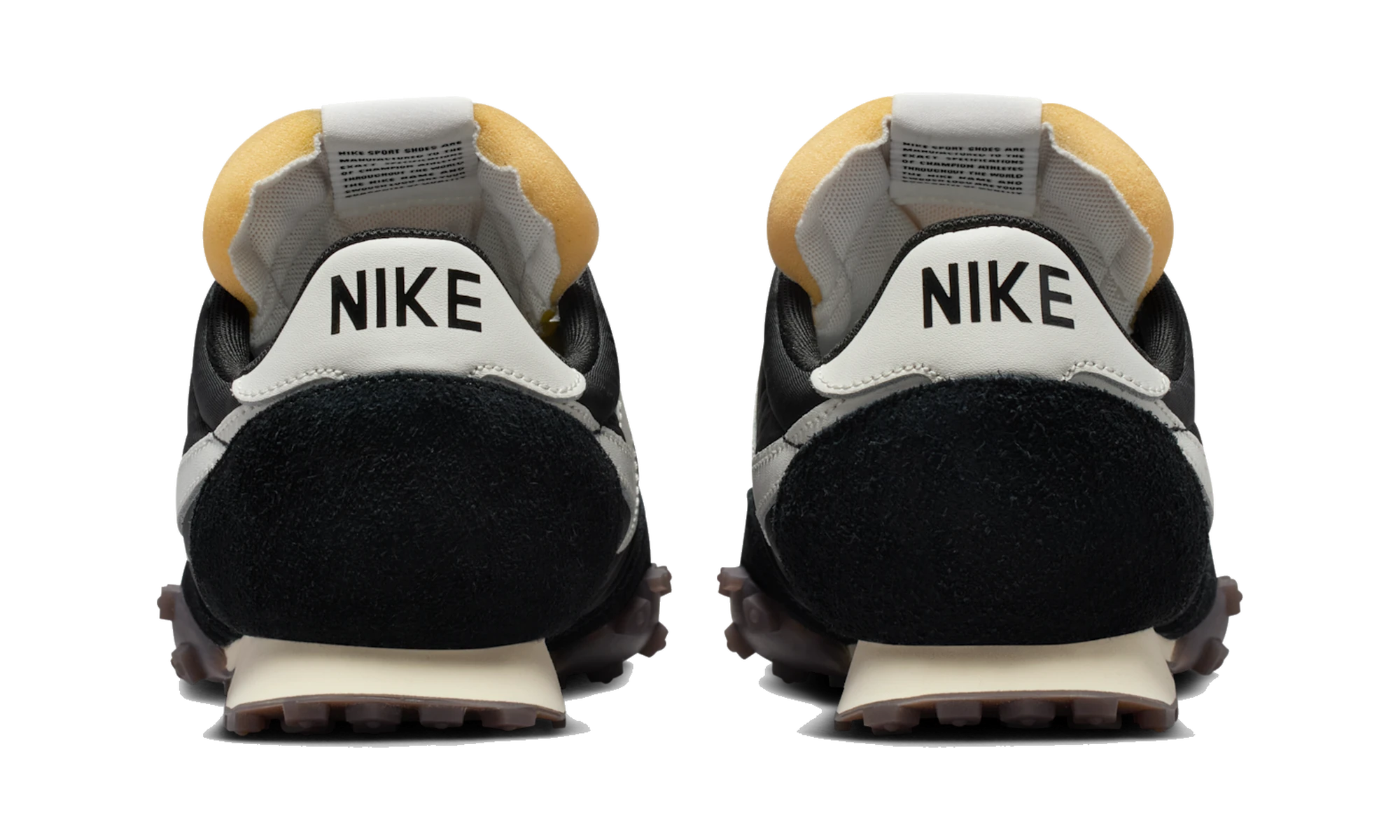 Nike Waffle Racer Black Coconut Milk Gum