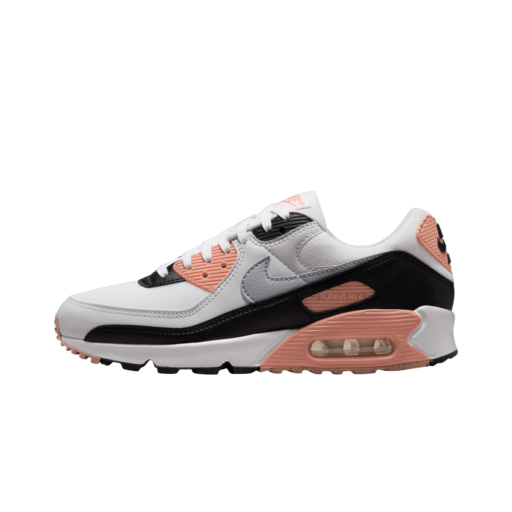 Nike Air Max 90 Apricot Agate, White/Wolf Grey/Black/Photon Dust/Apricot Agate (DH8010-109)