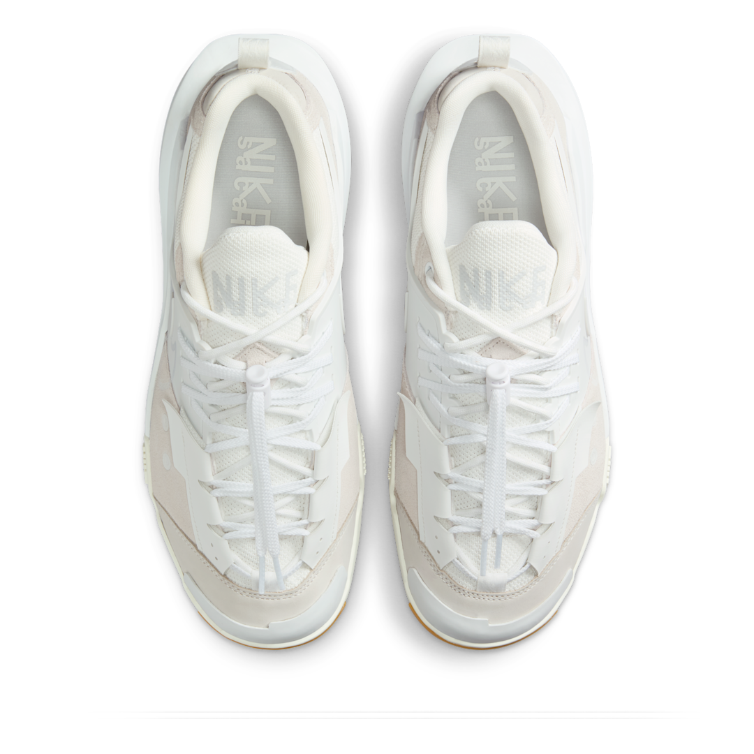 Nike Zegamadome SP sacai White, White/White/Gum Light Brown (HQ8618-100)