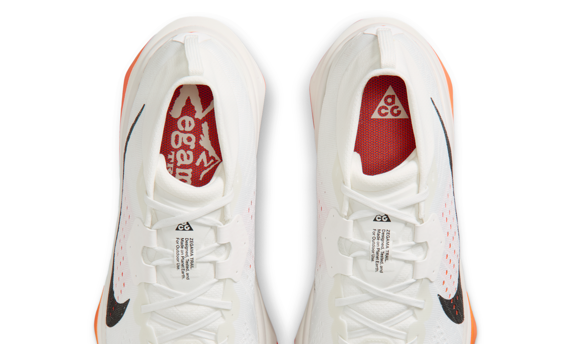 Nike ZoomX ACG Zegama Summit White Safety Orange Black