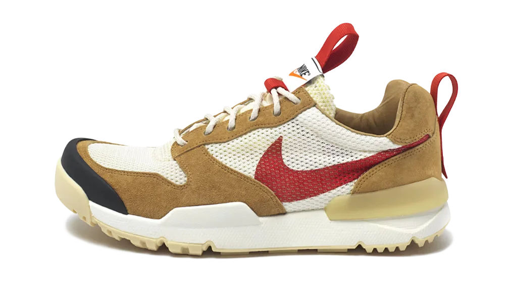 NikeCraft Mars Yard Shoe 3.0 Tom Sachs Space Camp, Natural/Sport Red/Maple/Sail (IF2885-100)