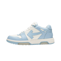 OFF-WHITE OOO Low Out Of Office Calf Leather White Light Blue