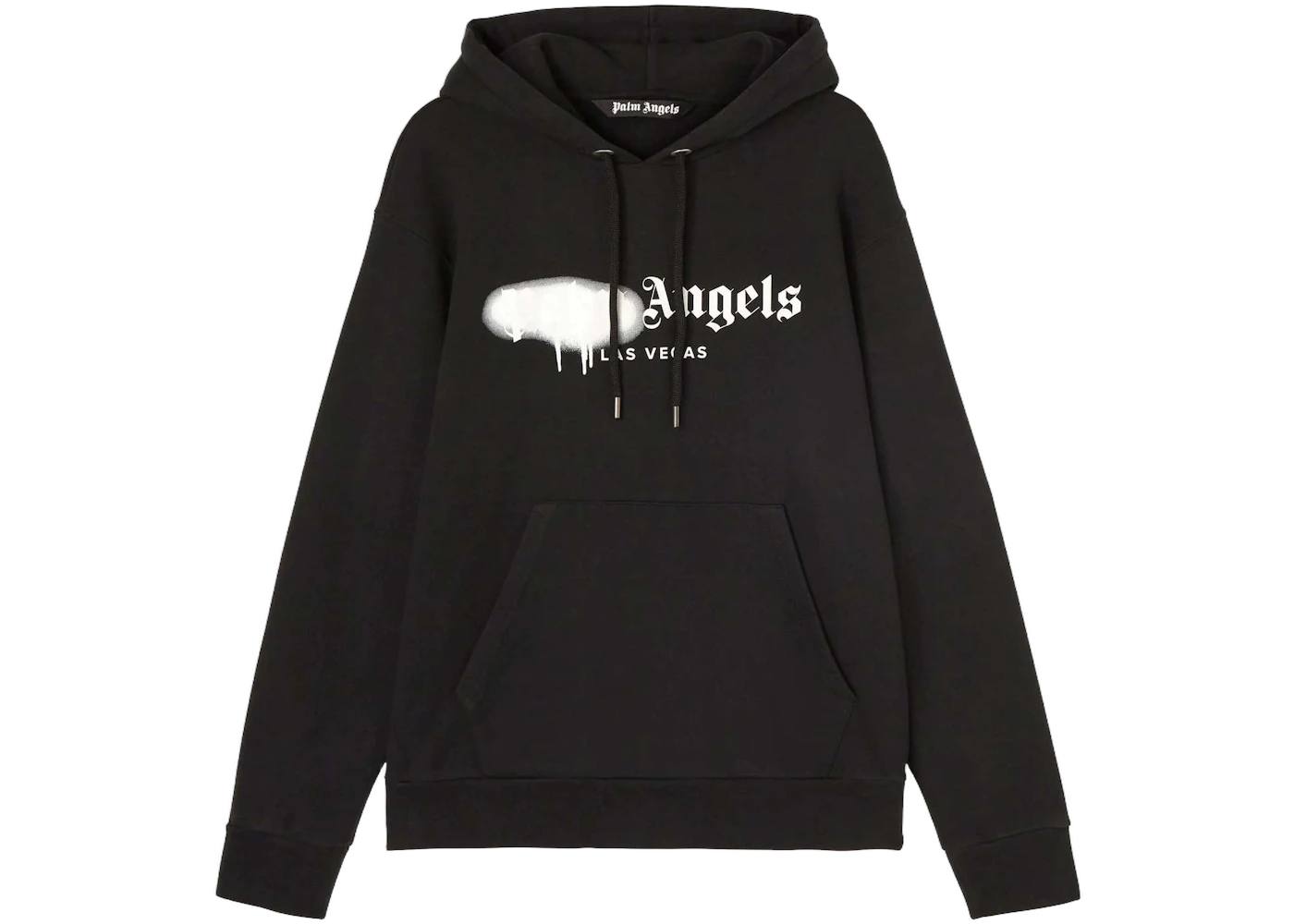 Palm Angels Las Vegas Sprayed Hoodie Black