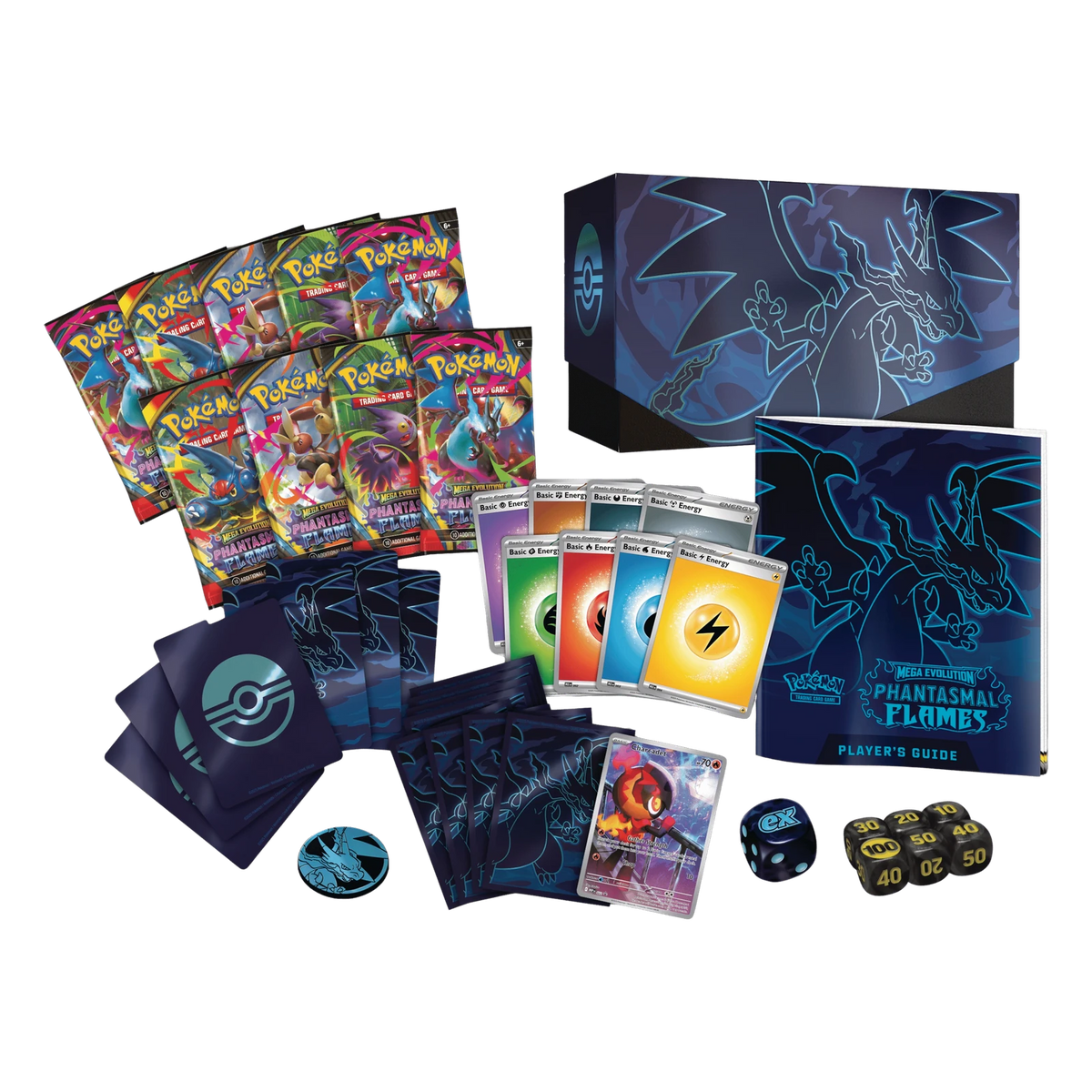 Pokémon TCG Phantasmal Flames Elite Trainer Box