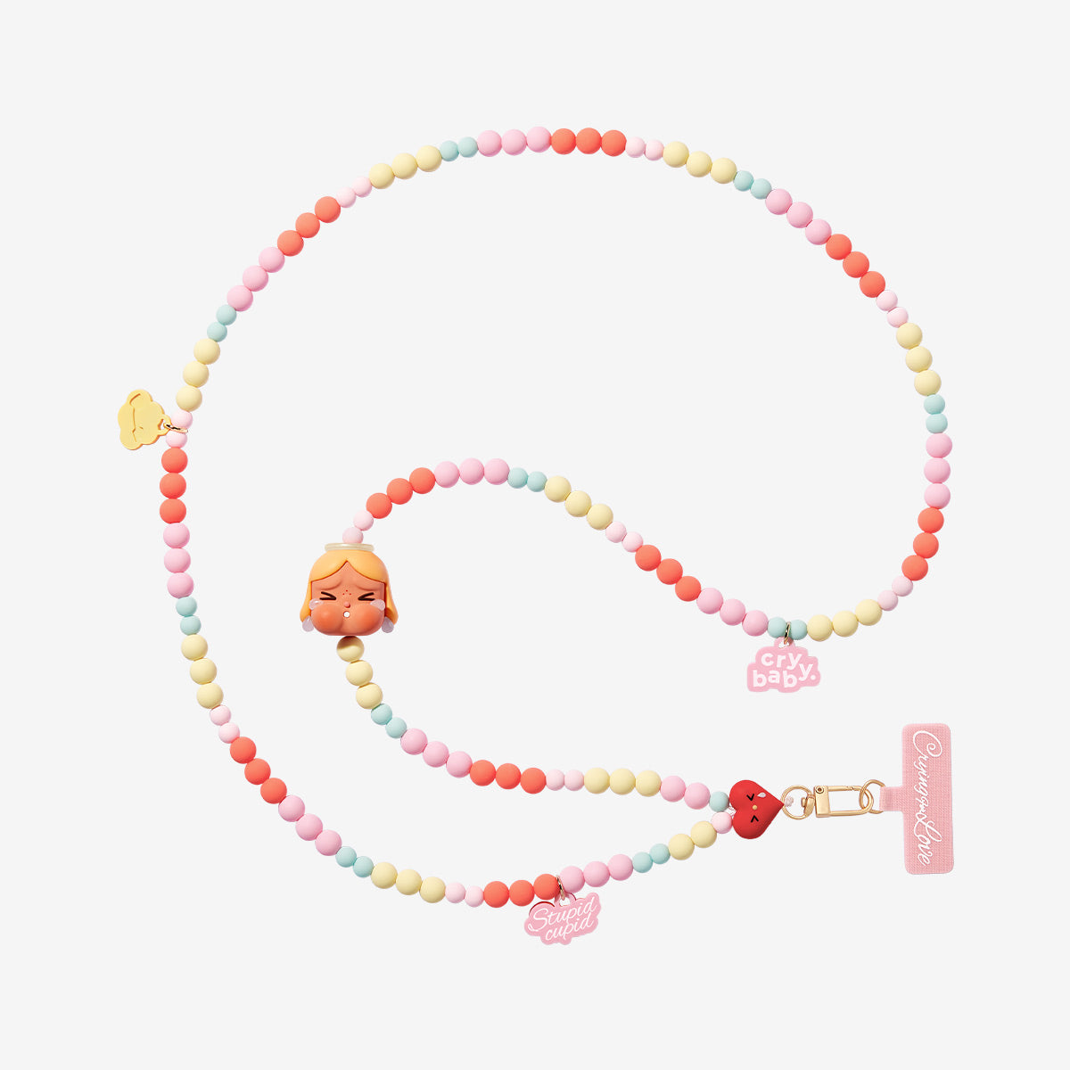 Pop Mart CryBaby Crying For Love Series Phone Charm Blind Box