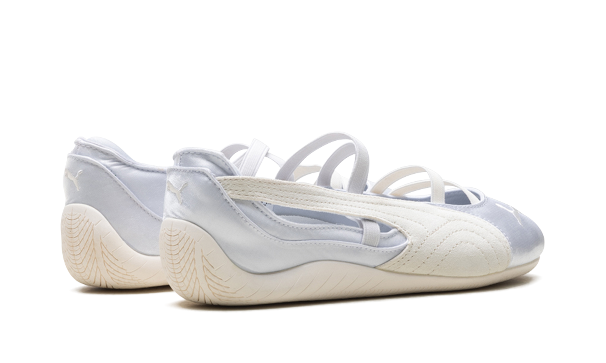 Puma Speedcat Ballet Silver Mist Warm White Satin