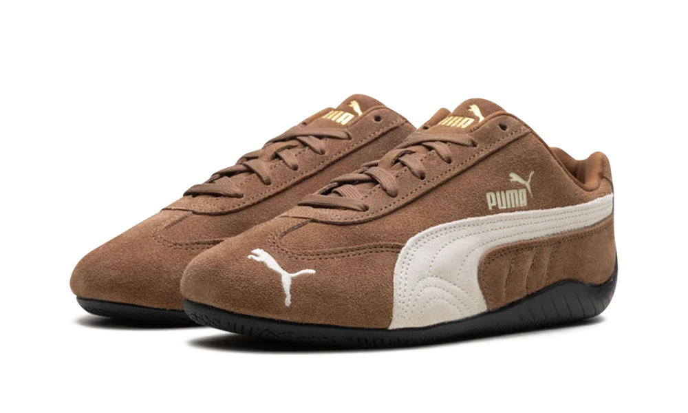 Puma Speedcat OG Haute Coffee Frosted Ivory (Gold Tongue Logo) - Sneak