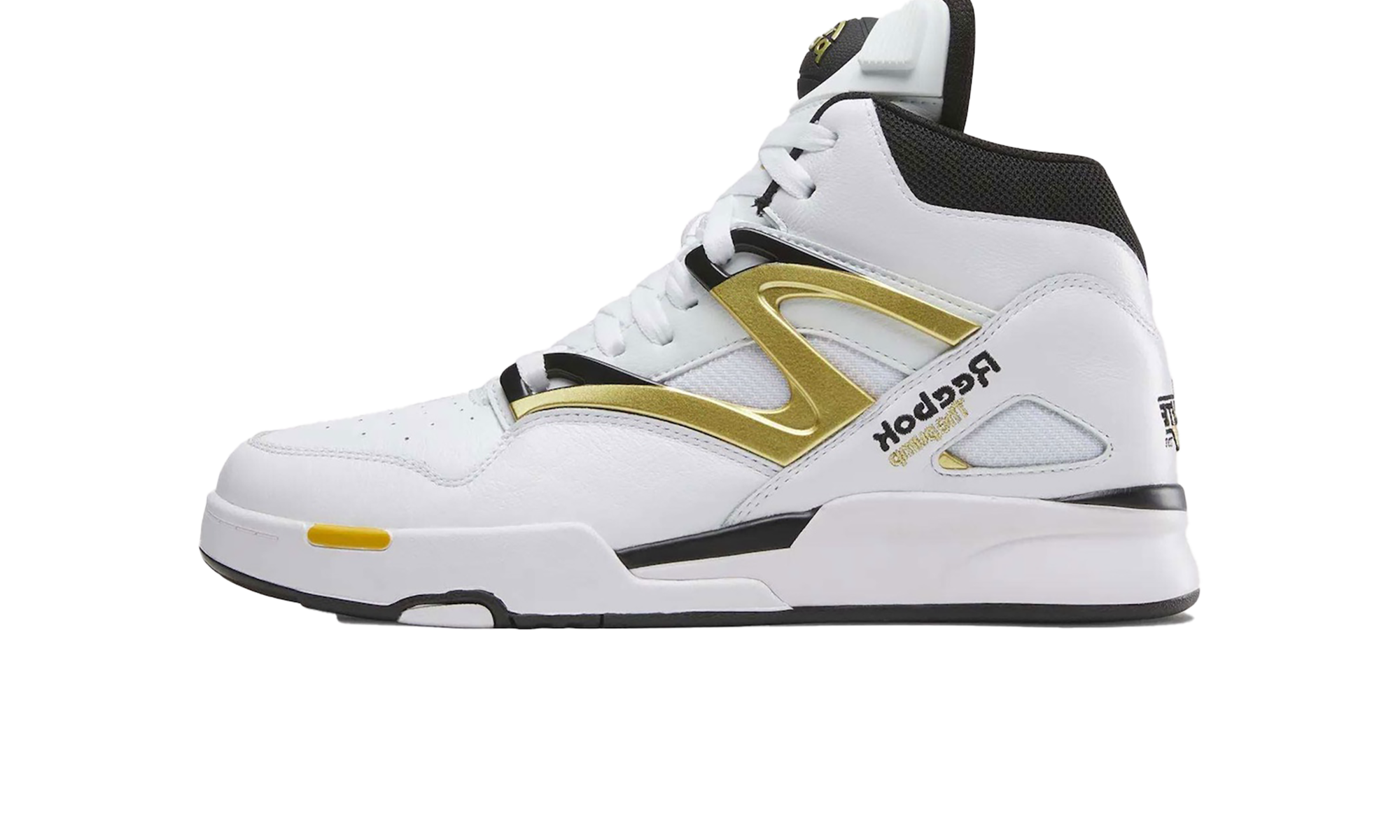 Reebok Pump Omni Zone II Retro White Black Gold