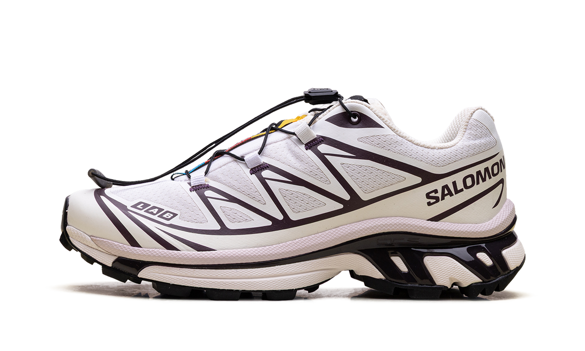 Salomon XT-6 White Vanilla Ice Plum