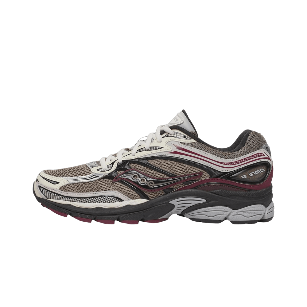 Saucony ProGrid Omni 9 Tomorrow, Meet Yesterday Pack Tan Maroon