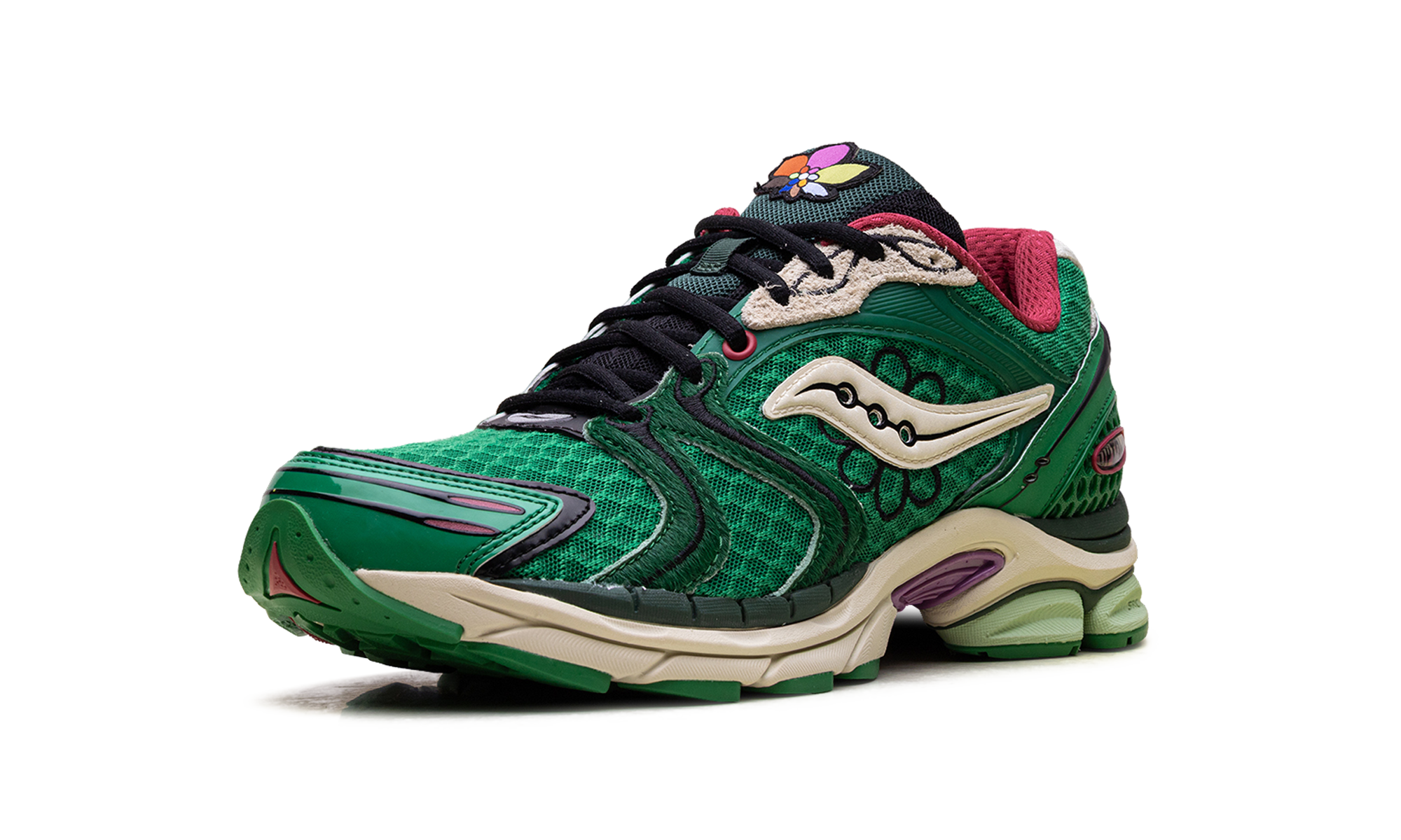 Saucony ProGrid Triumph 4 Jae Tips Flowers Grow Uptown Sugar Maple