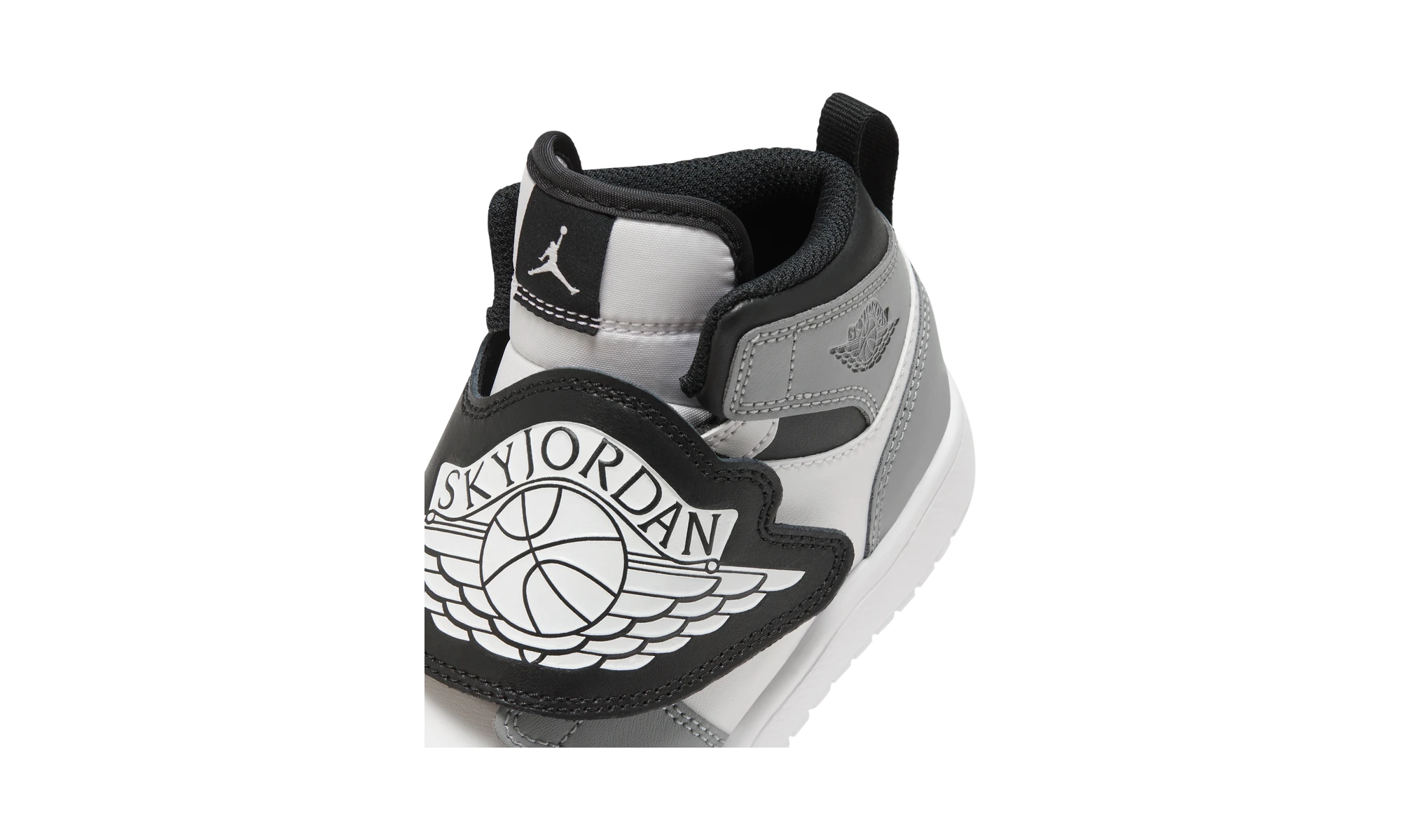 Sky Air Jordan 1 White Black Particle Grey (PS)