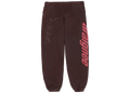 Sp5der Araignee Sweatpants Brown