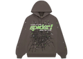 Sp5der Punk V2 Hoodie Slate Grey