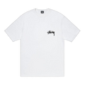Stussy Burning Stock T-Shirt White