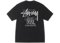 Stussy Classic Gear Pigment Dyed T-Shirt Black