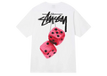 Stussy Fuzzy Dice T-Shirt White