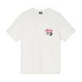 Stussy Roll The Dice Pig Dyed T-Shirt White