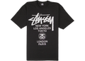 Stussy World Tour T-shirt Black