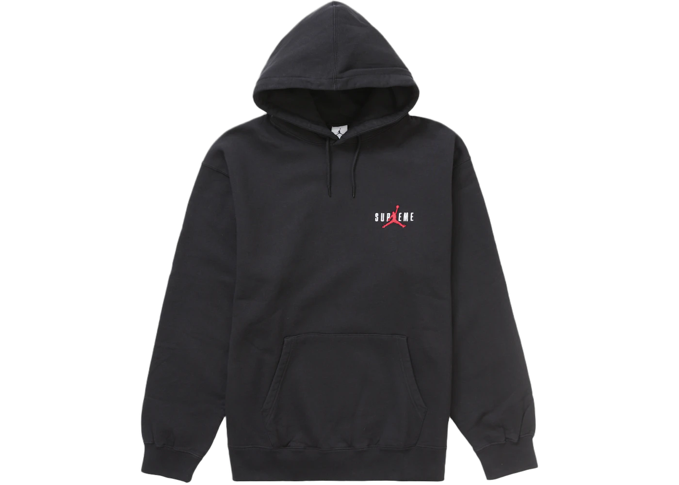 Supreme Air Jordan Hooded Sweatshirt (FW24) Black
