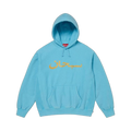 Supreme Arabic Logo Hooded Sweatshirt Blue