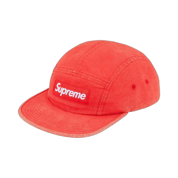 Supreme Canvas Camp Cap Red