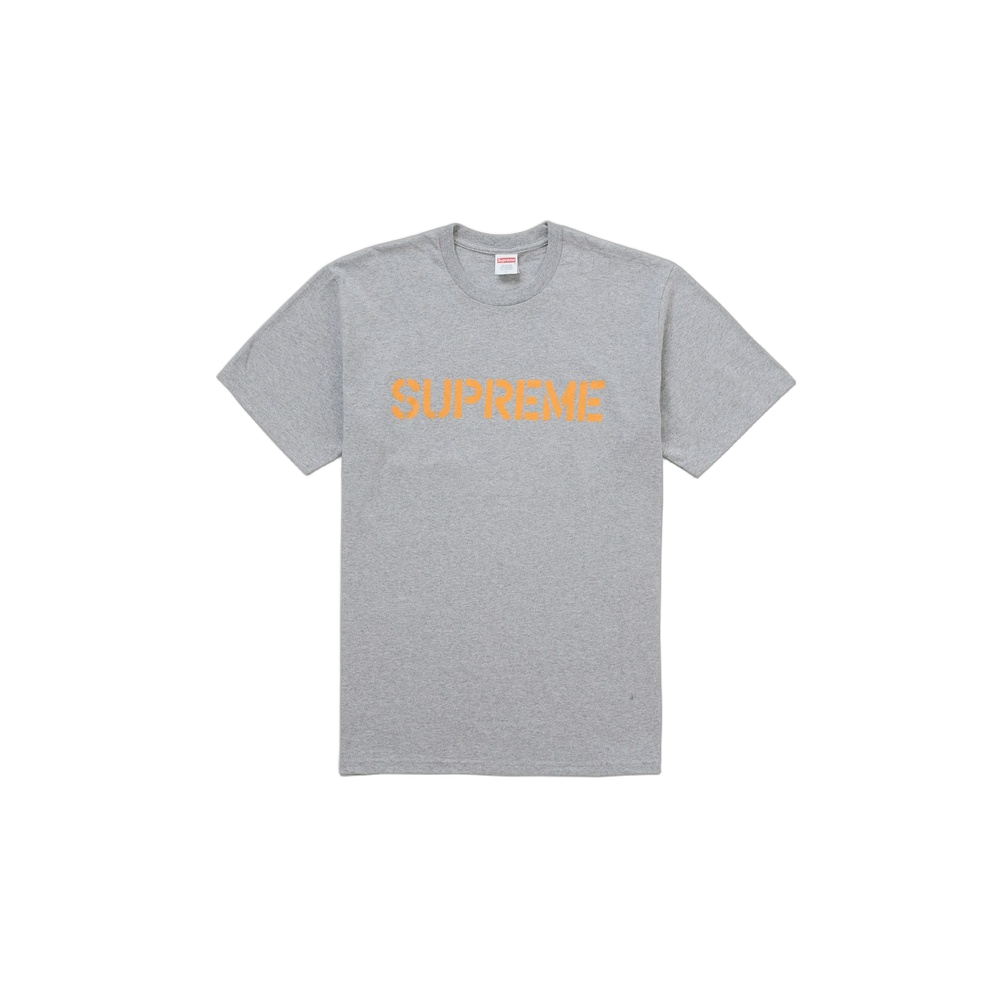 Supreme Hard Tee Heather Grey