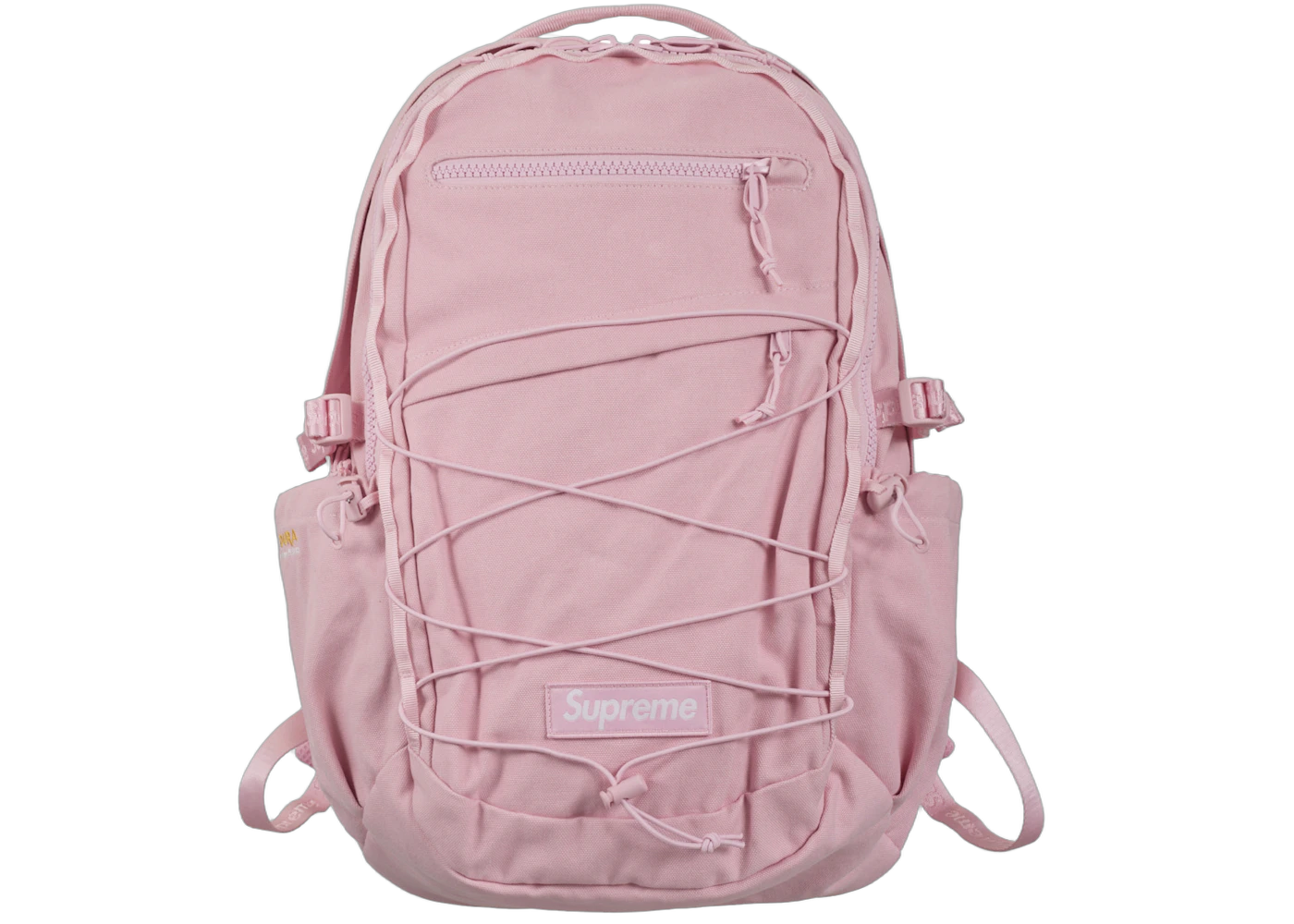 Supreme Logo Backpack (SS25) Light Pink