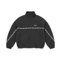 Supreme Logo Taping Track Jacket Black