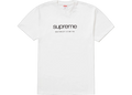 Supreme Shop T-Shirt White