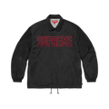 Supreme Spellout Coaches Jacket Black