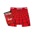 Supreme x Hanes Spider-Man Boxer Briefs (2 Pack) Red