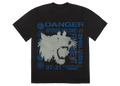 Travis Scott Cactus Jack For Fragment Danger T-Shirt Washed Black