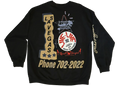 Travis Scott Road to Utopia Las Vegas Crewneck Black